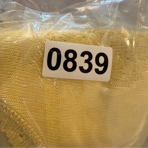 Vtg Alfred Dunner Short Sleeve Sweater Women’s LP Yellow Daisy Flower Butterfly - Picture 8 of 8